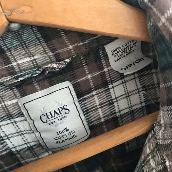 Vintage Flannel Button-Down Shirt - Picture 3 of 3